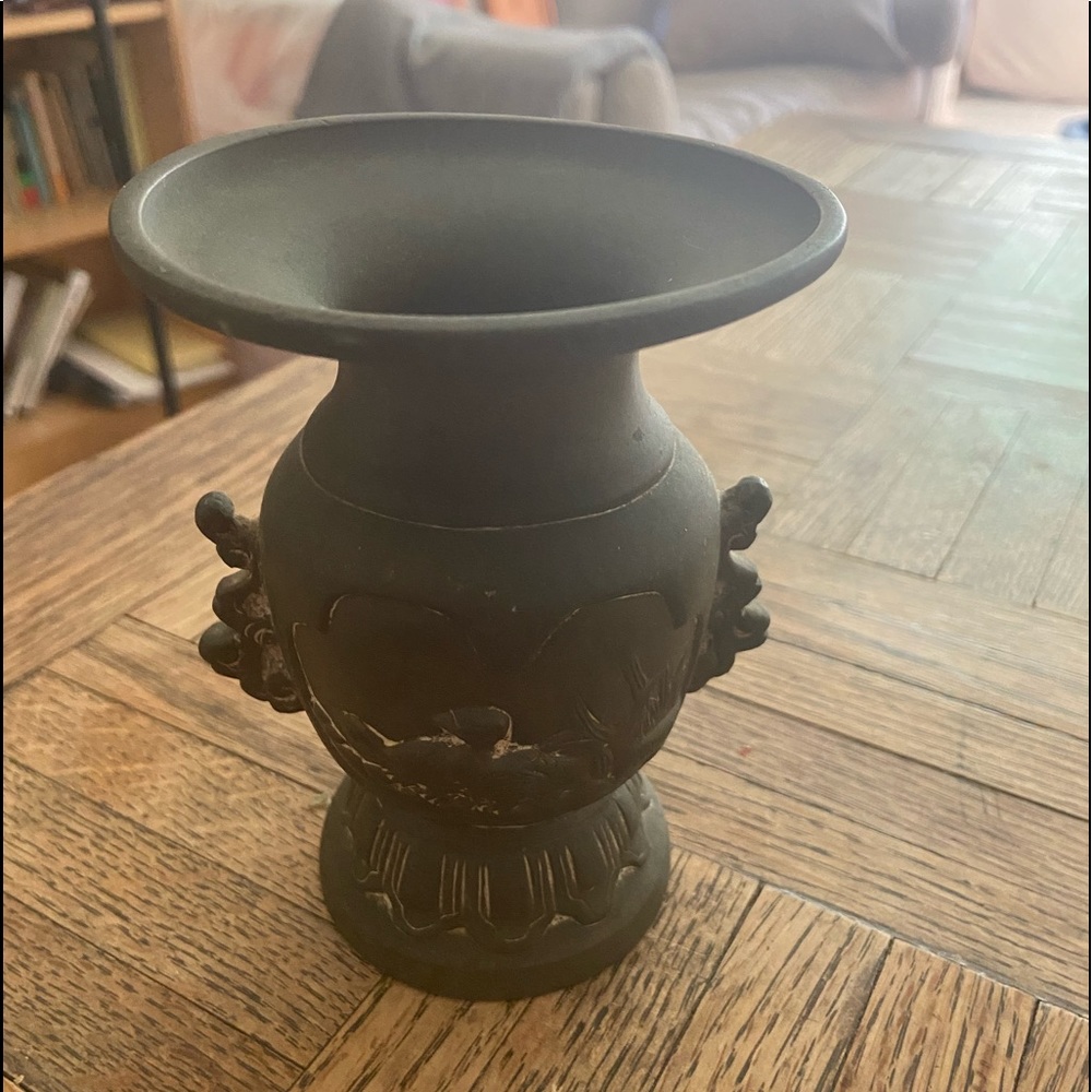 Vintage brass urn
